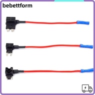 LUCKY Fuse Tap Adapter, 12V/24V Mini Car Fuse Holder Tap, Standard Automotive Fuse Extender