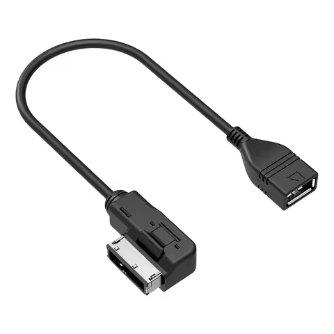 AMI MMI USB AUX Cable Music MDI MMI AMI To USB Female Interface USB Aux Cable Adapter for Audi A6L Q