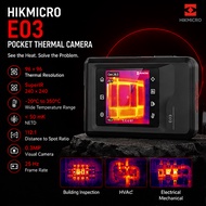 HIKMICRO E03 Thermal Camera, 240 x 240 SuperIR, 3.5" Touch Screen, 25 Hz, 96 x 96 IR