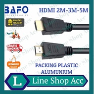 BAFO HDMI Cable 1m 2M 3m 5m 10m 15m / 1 Meter 2 Meters 3 Meters 5 Meters 10 Meters 15 Meters