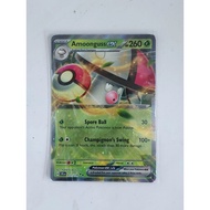 (Damaged) Pokemon amoonguss ex journey together card
