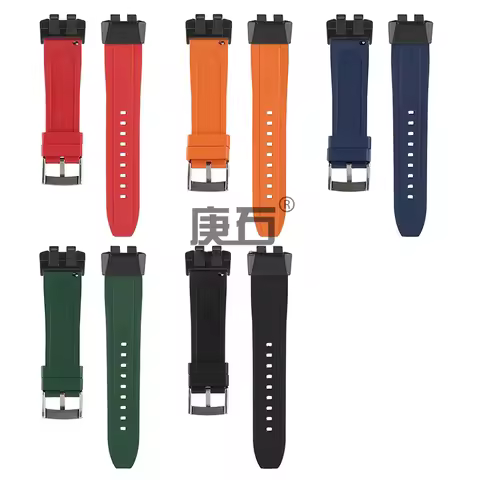 Fluorine Rubber Watch band Strap for CASIO G-SHOCK GBD-100 GBD-100