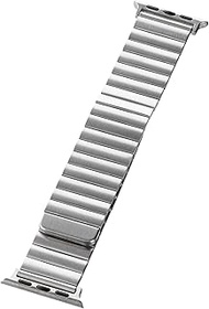 LEPLUS CORVIN Magnetic Block Metal Band Compatible with Apple Watch 38/40/41/42mm Compatible Band Si