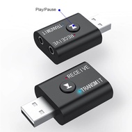2 in 1 Bluetooth 5.0 Audio Transceiver USB Receiver That Converts 3.5mm AUX To Bluetooth PKCN Signal