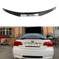 M4 Style Carbon Fiber Rear Roof Spoiler Trunk Lip Boot Wing For BMW E92 Spoiler 3 Series 2 Door E92 