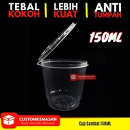 Thinwall 150 ML Pudding Cup/ 150 Mica/ 150 ML Cup/ 150 ML Mica/ 150 ML Plastic Food Packaging/