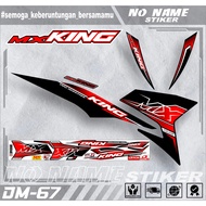 Mx King Variation Striping Sticker (DM67) - Mx King Motorcycle Striping Motorcycle Sticker