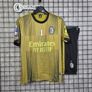 Áo Đá Banh Ac Milan Xanh Rêu - Áo Thể Thao Thun Lạnh Mát Min