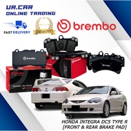 BREMBO INTEGRA DC5 TYPE R BRAKE PAD FRONT (DEPAN) & REAR (BELAKANG) 100% ORIGINAL BREMBO