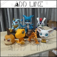 Digimon Adventure Figure Agumon Gabumon Tailmon Gomamon Veemon Greymon