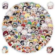 103 Pcs Cute One Piece Chibi Fandom Stickers - DIY Embellishments for Backpacks, Journals & Skateboa