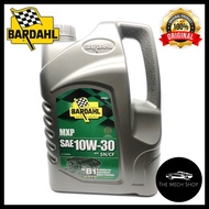 Bardahl MXP Premium Mineral 10w30 Engine Oil SAE 10W-30 API SN/CF 4 Quarts(4 Litres)(Original / Genu