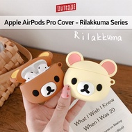 Apple Airpods Case, Rilakkuma Series (Airpods Cover Casing For Airpods Pro & Airpods Gen 1 2 3) (app