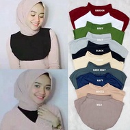 NECK Cuffs / jersey t-shirt neck iner / women's underwear