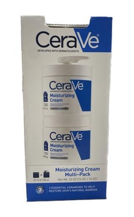 CeraVe - 優惠裝 (453g x 2樽) CeraVe Moisturizing Cream 長效滋潤修復霜 平行進口