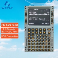 ORIGINAL Wefly B737 CDU B777 FMC Zibo PMDG Flight Sim Avionics CS Route Control Panel Cockpit Simula