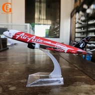 Air Asia A320 Aircraft Model Metal Diecast Airbus 320 Airplane Plane Aviation Toy 2007 Special Editi