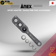ANEX Offset Adapter 19mm with Socket Set and Accessories