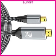 Mini  To HDTV2.1 Connection Cable 8K@60Hz 4K@120Hz For Laptop TV Monitor