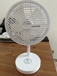 100% work 松井 Matsusho 無線 風扇 USB type C充電 續航8.5小時 4檔風力 wireless fan