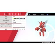 Pokemon Sword & Shield - 6IV Scizor
