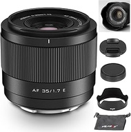 VILTROX 35mm F1.7 E-Mount Large Aperture APS-C STM Auto Focus Prime Lens for Sony E-Mount Camera FX3