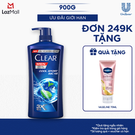 Dầu Gội Sạch Gàu Clear Men Cool Sport Bạc Hà Đánh Bay Gàu Ngứa Và Vi Khuẩn Mát Lạnh Cực Đỉnh Suốt Ng