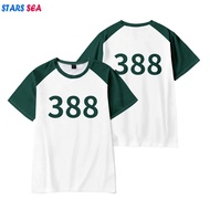 Free Customization Of Numbers New Anime Number 388 001 333 Summer T-shirt Anime Short Sleeve Top
