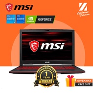 MSI Gaming Laptop i5 i7 GTX SSD Multimedia Gaming Business Laptop