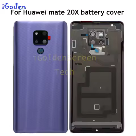 For Huawei mate 20x Battery Cover Back Panel for Huawei mate 20x EVR-L29 Rear Glass Door Housing Cas