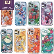 SYcolorfulMix Casing Phone Casing For Iphone 16e 13 15 16 Pro Max 15 16 Plus Case Charizard Squirtle