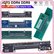 DIACHASG SO-DIMM to DIMM Adapter, 4-Layered PCB Design Better Protection DDR3 DDR4 DDR5 RAM Adapter 