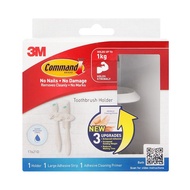 3M Command White Bathroom Primer Toothbrush Holder - 17621D