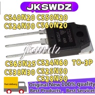 1-5PCS NEW CS24N50 CS24N60 CS25N50 CS28N50 CS38N30 CS40N20 CS50N20 CS60N20 CS65N25 TO-3P