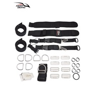 Scuba Technology Diving Backpack System Harness Shoulder Strap Webbing Adjustable Quick Release BCD 