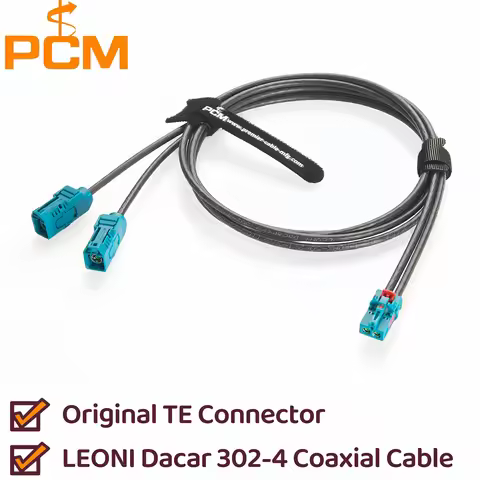Original TE MATE-AX Mini FAKRA 2-In-1 Z Female 2-2306868-9 to Dual FAKRA Z Female 2-2326910-0 RF Coa