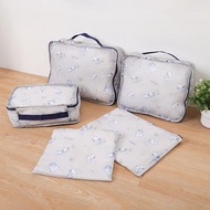 Peanuts史努比2WAY多功能洗衣袋組 五入-旅行收納 × 洗衣袋