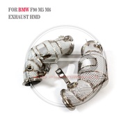 HMD Big Sale Exhaust System High Flow Performance Downpipe For BMW M5 F90 4.4T Auto Modification Hea