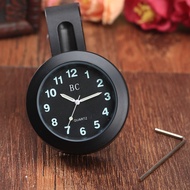 Universal Waterproof Motorcycle CNC Aluminum 7/8\"\" To 1\"\" Handlebar Bar Mount Clock Watch For Cr