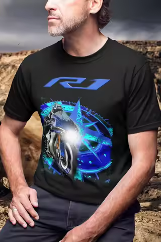 617@EY Y.amaha R1 T Shirt The Racing Champion's Choice Motorcycle Tee For YZF R1 Rider Fans MotoGP W