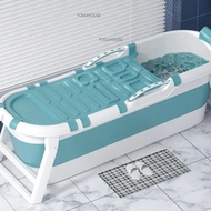 DN Bak mandi lipat portabel plastik Modern untuk rumah tangga