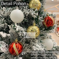 60Cm Luxury Pvc Christmas Tree Thick Snow Premium Christmas Tree 2 Feet 0.6 Meter Trend