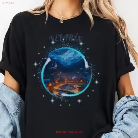 Velaris City of StarlighT T Shirt Fantasy Bookish ACOTAR Celestial Night Sky Cozy Book Lover Magic I