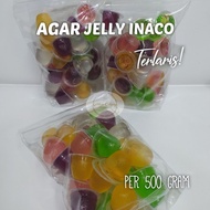 YG4 Agar-agar INACO Jelly Nata De Coco - 500 gr