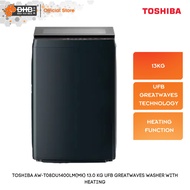 Toshiba Top Load Washer AW-T08DU1400LM(MK) 13KG UFB Greatwaves AWT08DU1400LMMK Mesin Basuh Pakaian