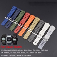 NICE  Resin Watch Straps For Casio G-shock DW-6900/GW-M5610/DW-5600E GLS-5600 GW-5000 Replace Band 16mm TPU Wristband Accessories