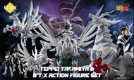 D4 特典版 Unix Square 千值練 鋼鐵神兵 BTX 高宮鐵兵 & B'T X Action Figure 套裝 特典臉+特典地台