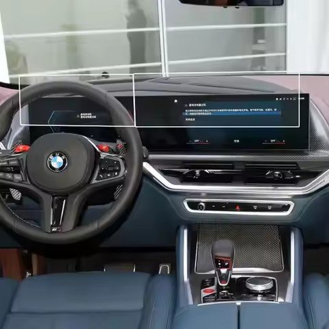 Tempered glass Screen Protector For BMW Series 3/5/7 G70 G60 G61 i3/i4/i5/i7 X5X6 IX XM 2023 2024 14