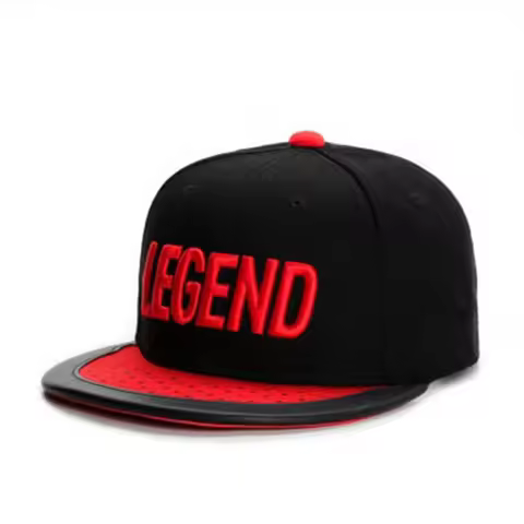 Fashionable Hat and Breathable Hip-Hop Style LEGEND Basketball Cap, Unisex Baseball Cap, Youth Flat-