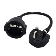 UK Extension Cable plug to CEE 7/7 schuko 120CM